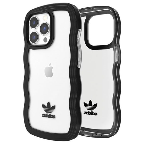 Adidas OR Wavy tok iPhone 13 Pro /13 6,1" fekete-transzparens 51900