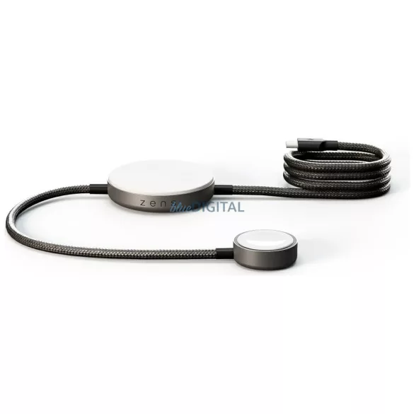 Zens Pro 2 2az1-ben vezeték nélküli töltő + Apple Watch Qi2 15W USB-C - fekete