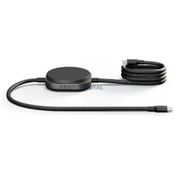  Zens Pro 2 Qi2 15W vezeték nélküli töltő (USB-C/USB-C) - fekete