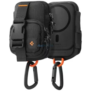 Spigen Snap Zip MagSafe mágneses telefon-rendező - fekete