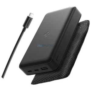 Spigen Essential EA3030 powerbank 30000mAh 30W - fekete