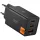 Spigen Essential EE673EU 67 W-os hálózati töltő, 2xUSB-C/USB-A, fekete