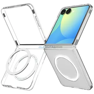 Spigen AirSkin Mag MagSafe tok Samsung Galaxy Z Flip7, átlátszó