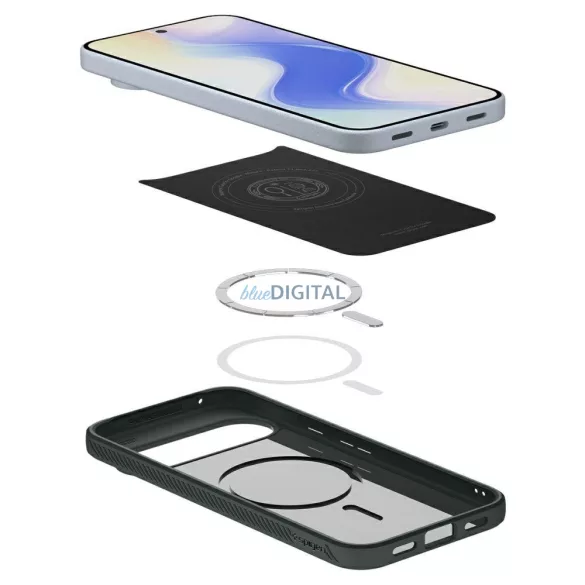 Spigen Liquid Air MAG MagSafe tok Google Pixel 10 Pro XL-hez zöld színű