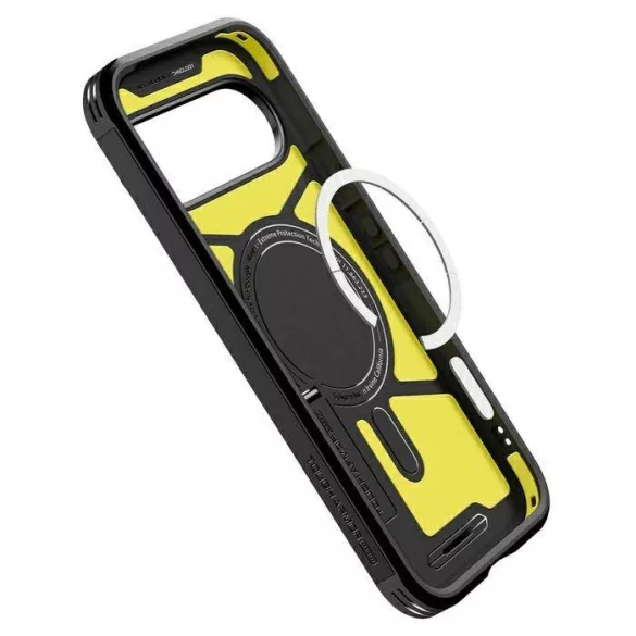 Spigen Tough Armor MAG MagSafe tok a Google Pixel 10 Pro XL számára fekete