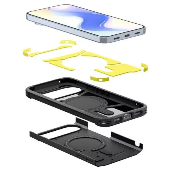 Spigen Tough Armor MAG MagSafe tok a Google Pixel 10 Pro XL számára fekete