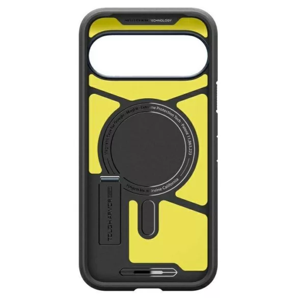 Spigen Tough Armor MAG MagSafe tok a Google Pixel 10 Pro XL szürke változatához