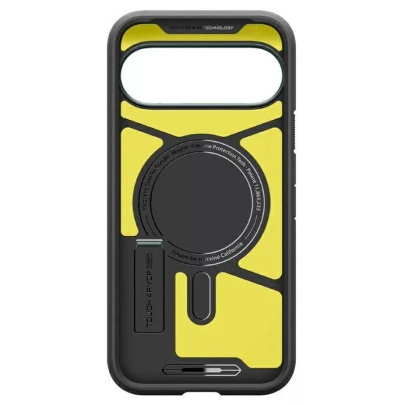 Spigen Tough Armor MAG MagSafe tok a Google Pixel 10 Pro XL-hez zöld színű