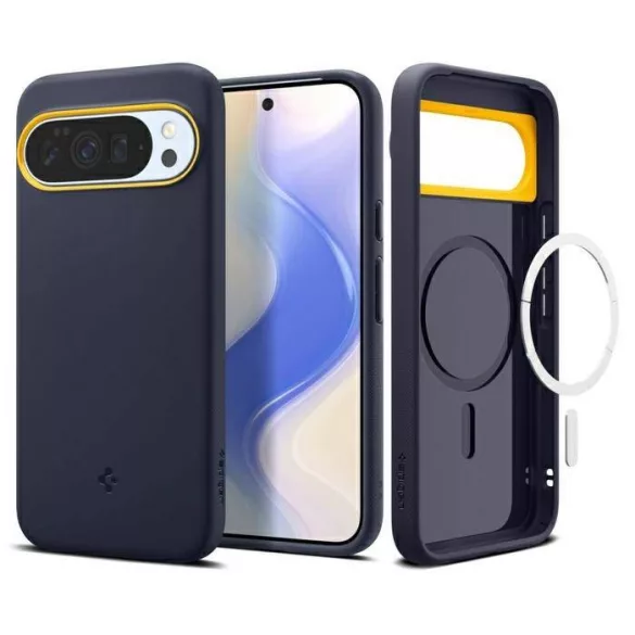 Spigen Nano Pop MagSafe tok Google Pixel 10 Pro XL-hez, tengerészkék
