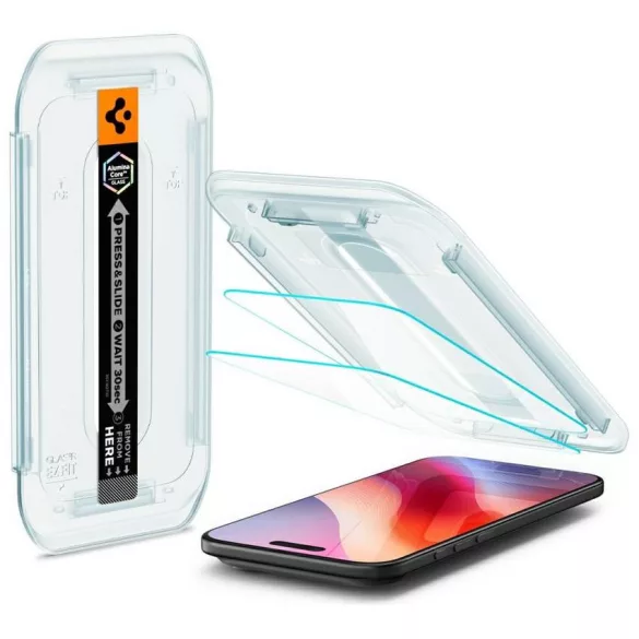 Spigen Glas.TR "EZ FIT" edzett üveg iPhone Airhez 2db átlátszó