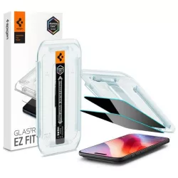  Spigen Glas.TR "EZ FIT" Adatvédelmi edzett üveg iPhone Air 2db-hoz 2db