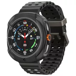   Spigen folyékony Air tok Samsung Galaxy Watch 8 Classic 46 mm-es modellhez, fekete