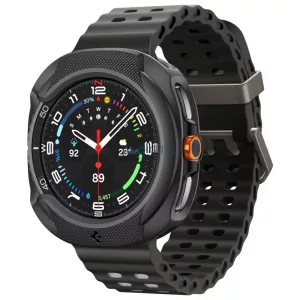 Spigen folyékony Air tok Samsung Galaxy Watch 8 Classic 46 mm-es modellhez, fekete