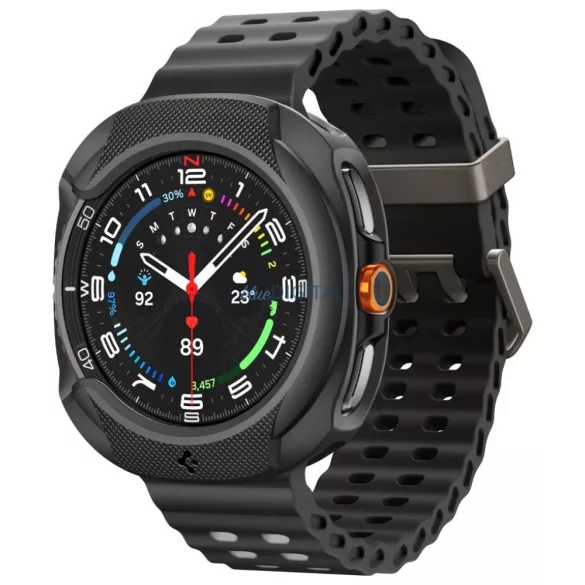 Spigen folyékony Air tok Samsung Galaxy Watch 8 Classic 46 mm-es modellhez, fekete