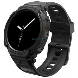 Pasek Spigen Rugged Armor Pro tok Samsung Galaxy Watch 8 44 mm-es modellhez, fekete