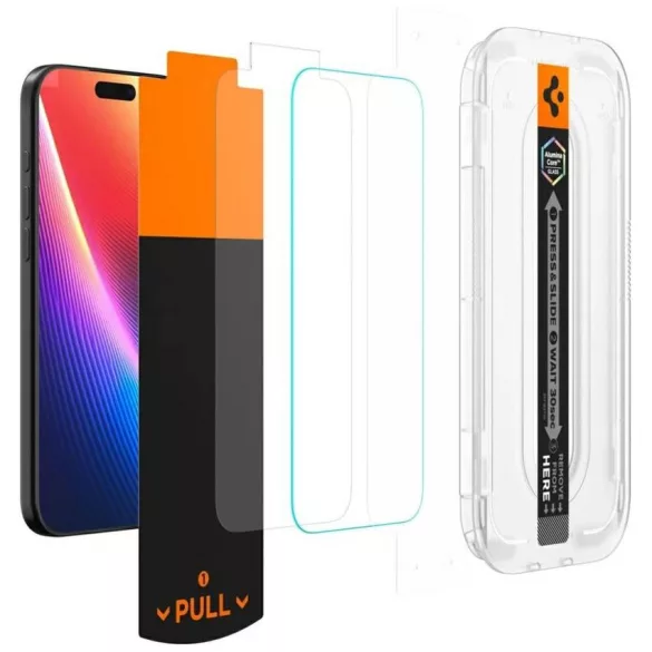 Spigen Glas.Tr kamera EZ FIT Pro HD adatvédelmi üveg Apple iPhone 17 Pro Max / 16 Pro Max 1db