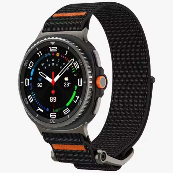 Spigen DuraPro Flex tok Samsung Galaxy Watch 8 / Classic (40 / 44 / 46 mm) fekete