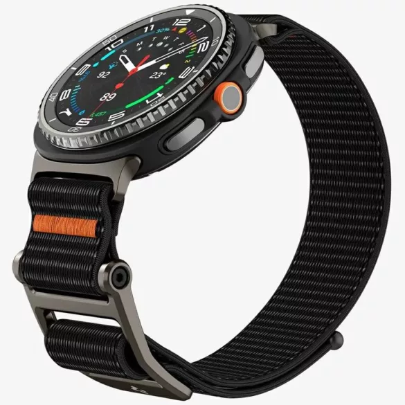 Spigen DuraPro Flex tok Samsung Galaxy Watch 8 / Classic (40 / 44 / 46 mm) fekete
