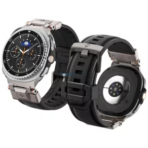 Spigen DuraPro Armor szíj Samsung Galaxy Watch 8 / 9 / Classic 40/44/46mm - fekete