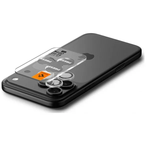 Spigen Optik Pro Glas.TR "EZ FIT" kameravédő 2db iPhone 17 Pro Max / 16 Pro / 16 Pro Max készülékre