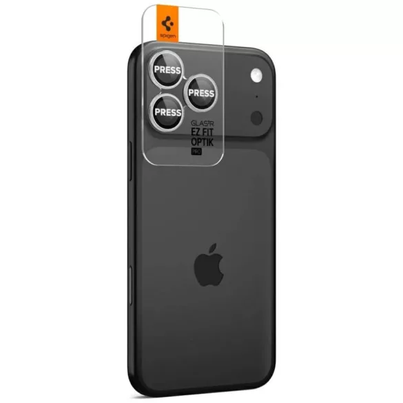 Spigen Optik Pro Glas.TR "EZ FIT" kameravédő 2db iPhone 17 Pro Max / 16 Pro / 16 Pro Max készülékre