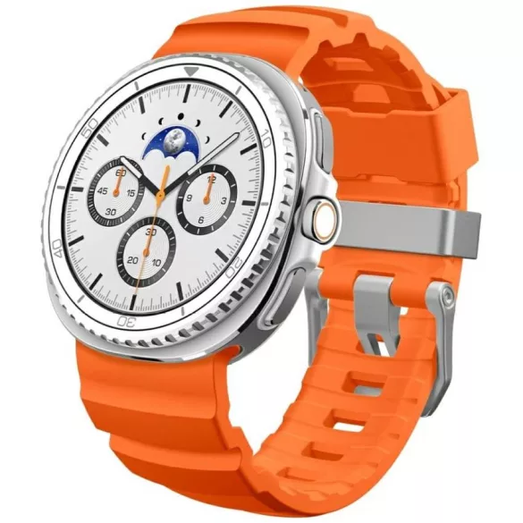 Spigen WBS2 szíj Samsung Galaxy Watch 8 / 8 Classic (40/44/46mm) narancssárga színű órához