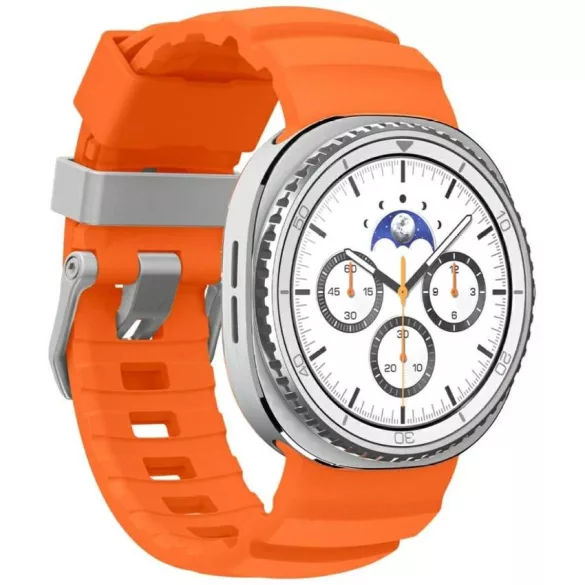 Spigen WBS2 szíj Samsung Galaxy Watch 8 / 8 Classic (40/44/46mm) narancssárga színű órához