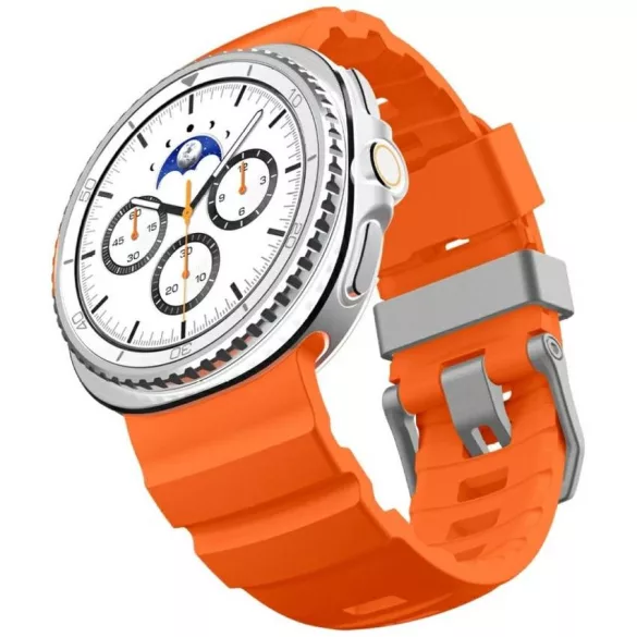 Spigen WBS2 szíj Samsung Galaxy Watch 8 / 8 Classic (40/44/46mm) narancssárga színű órához