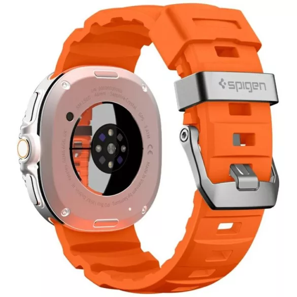 Spigen WBS2 szíj Samsung Galaxy Watch 8 / 8 Classic (40/44/46mm) narancssárga színű órához