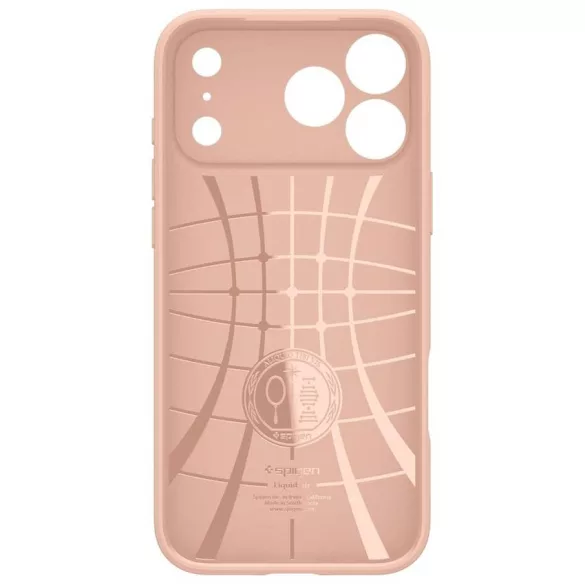 Spigen Liquid Air tok iPhone 17 Pro Max készülékhez rózsaszínű