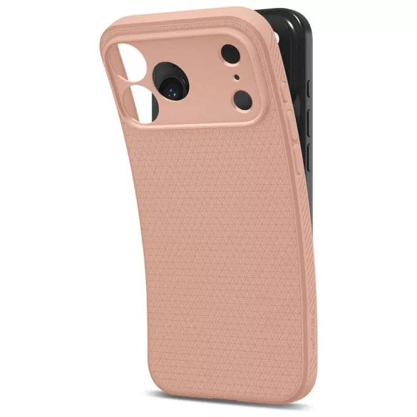 Spigen Liquid Air tok iPhone 17 Pro Max készülékhez rózsaszínű