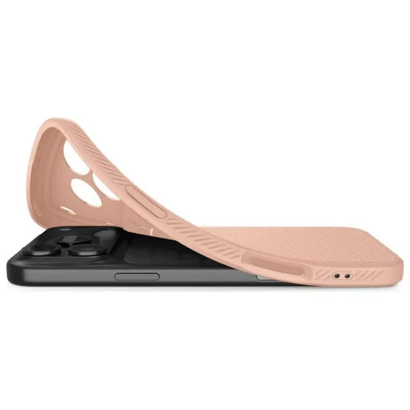 Spigen Liquid Air tok iPhone 17 Pro Max készülékhez rózsaszínű