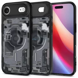   Spigen Ultra Hybrid Mag MagSafe tok iPhone Air Zero One, fekete