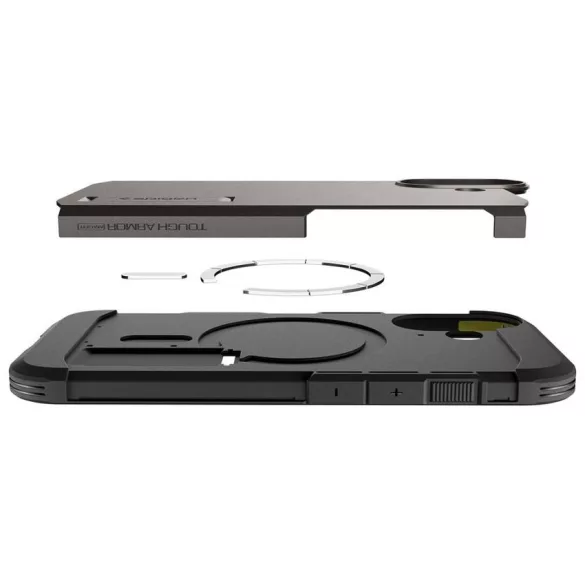 Spigen Tough Armor "T" MAG MagSafe tok iPhone 17 pisztolyfémhez