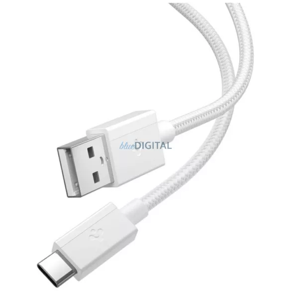 Spigen EB6015AC Essential USB-C - USB-A kábel 60W 150 cm - fehér