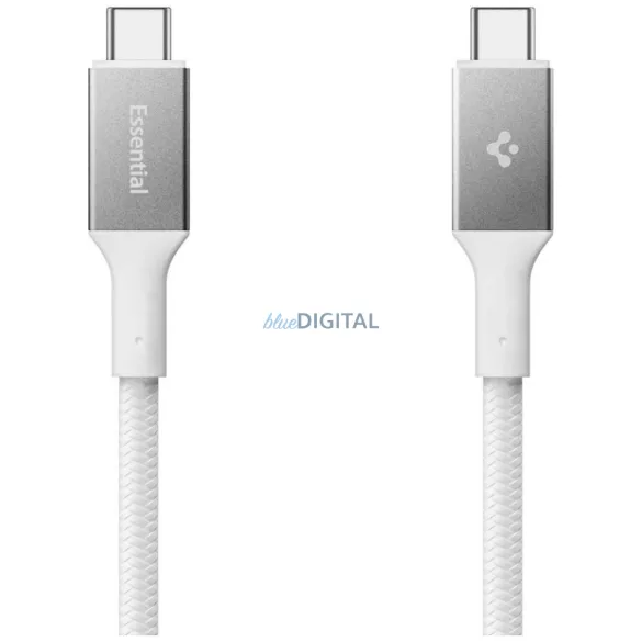 Spigen EB10015CC Essential USB-C kábel 100W 1.5m - fehér