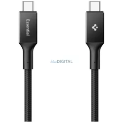 Spigen EB10015CC Essential USB-C kábel 100W 1.5m - fekete