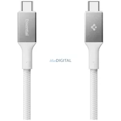 Spigen EB24015CC Essential USB-C kábel 240W 1.5m - fehér