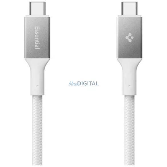Spigen EB24015CC Essential USB-C kábel 240W 1.5m - fehér