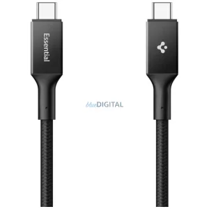 Spigen EB24015CC Essential USB-C kábel 240W 1.5m - fekete