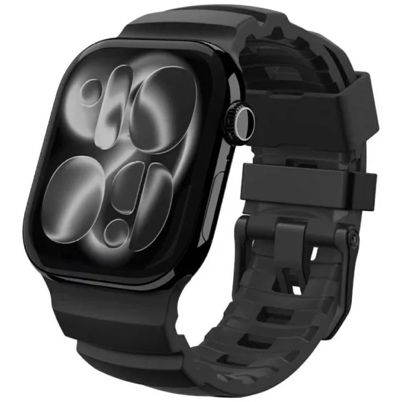 Spigen WBS2 pánt Apple Watch 8/9/10/11/SE/Ultra (44/45/46/49mm) fekete színű órához