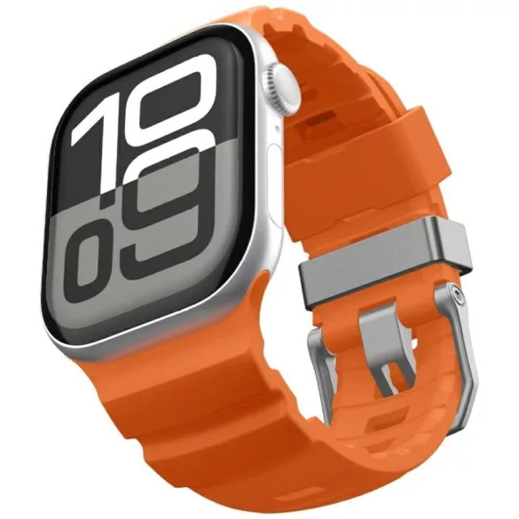 Spigen WBS2 pánt Apple Watch 8/9/10/11/SE/Ultra (44/45/46/49mm) narancssárga színű órához