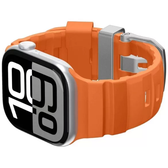 Spigen WBS2 pánt Apple Watch 8/9/10/11/SE/Ultra (44/45/46/49mm) narancssárga színű órához