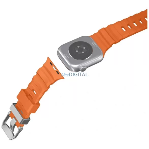 Spigen WBS2 pánt Apple Watch 8/9/10/11/SE/Ultra (44/45/46/49mm) narancssárga színű órához