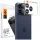 Spigen Glas.TR Camera EZ FIT Optik Pro XL kameralencse-védő Apple iPhone 17 Pro - fekete