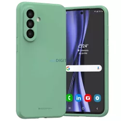 Mercury Silicone tok Samsung Galaxy A36 - zöld