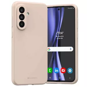 Mercury Silicone tok Samsung Galaxy A36 - pasztell rózsaszín
