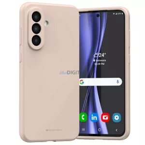 Mercury Silicone tok Samsung Galaxy A36 - pasztell rózsaszín