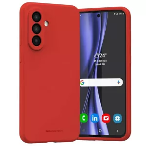 Mercury Silicone tok Samsung Galaxy A36 - piros