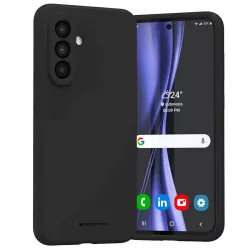Mercury Silicone tok Samsung Galaxy A56 - fekete
